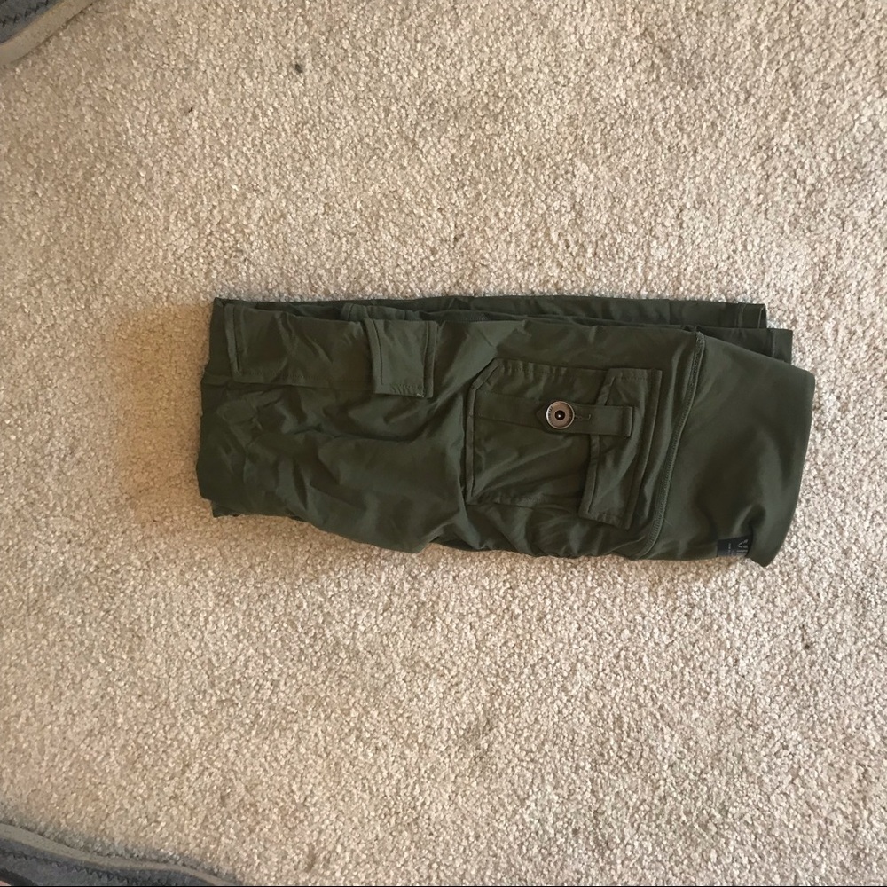 army green, Firm ab cargo leggings